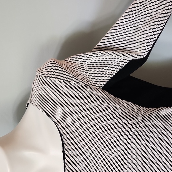Banana Republic Black & White Textured Dress - Picture 8 of 14